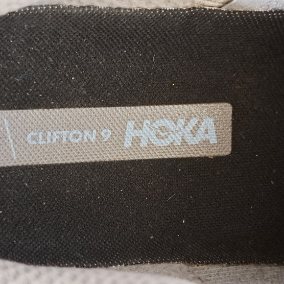 Hoka Clifton 9 Black mens HOKA sz. 12 2E - Picture 8 of 9